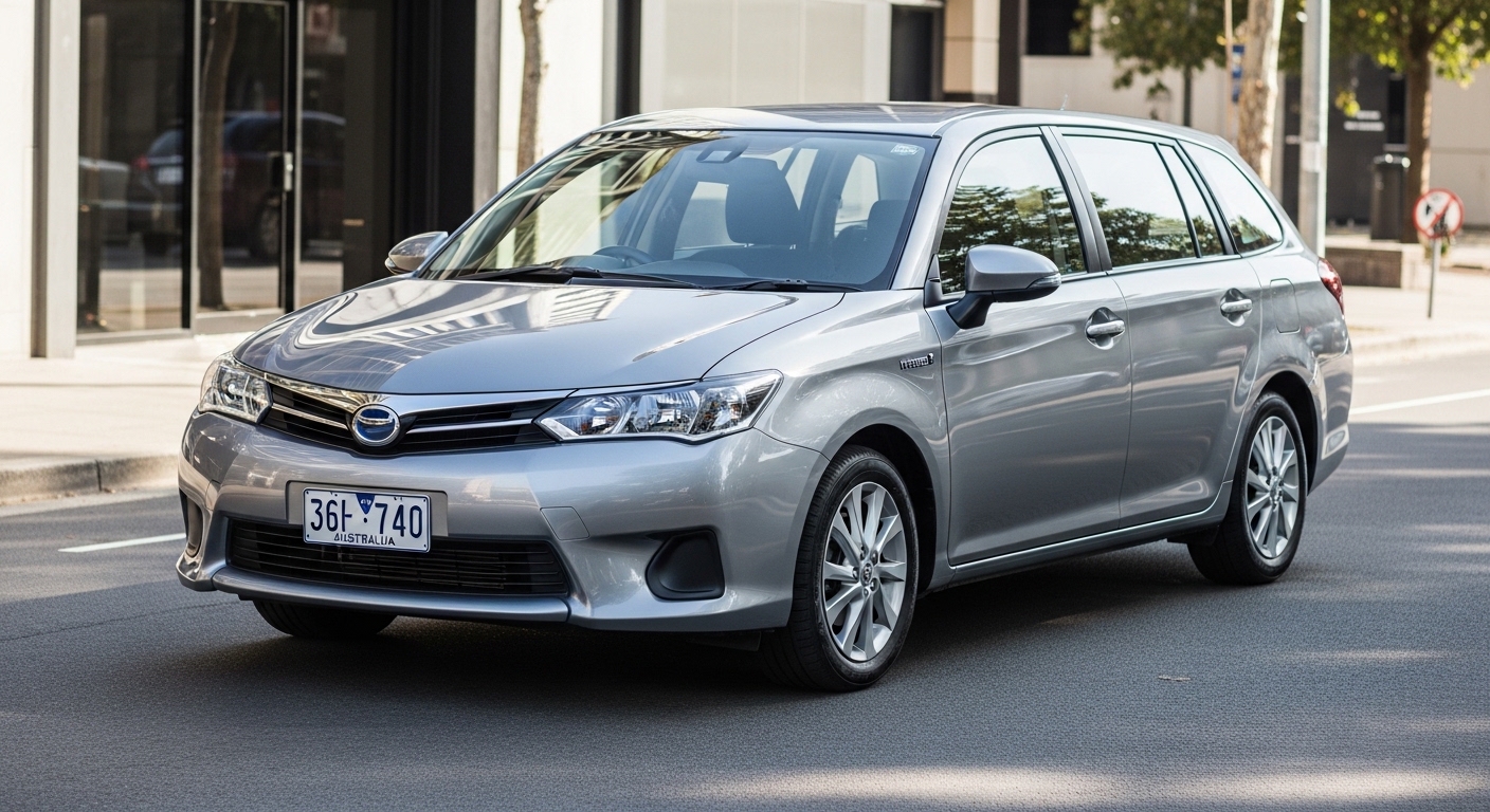 2015 Toyota Corolla Fielder Hybrid — used car available in Australia