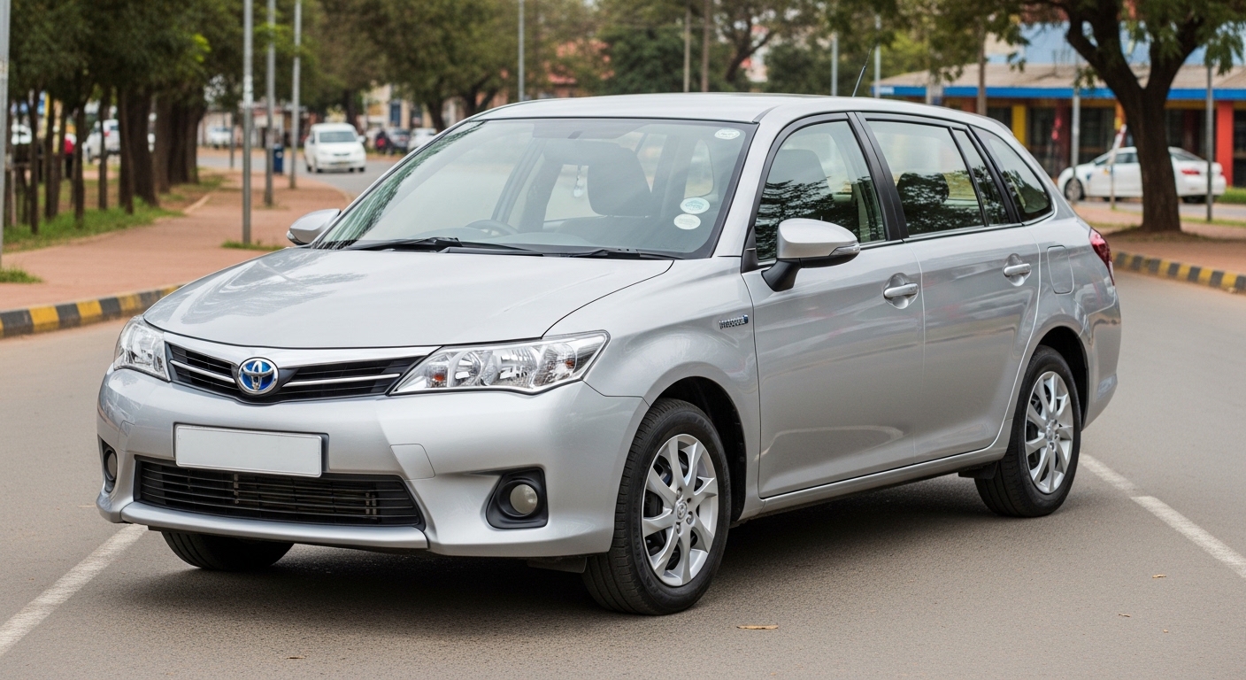 2014 Toyota Corolla Fielder — used car available in Zambia