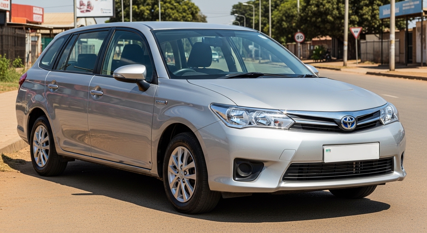 2014 Toyota Corolla Fielder — used car available in Zambia
