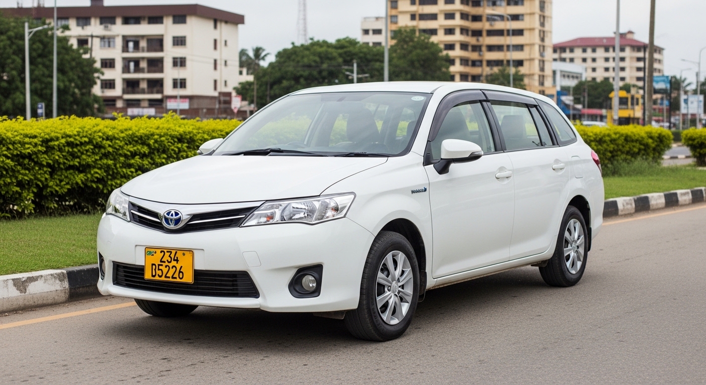 2014 Toyota Corolla (Fielder HV) — used car available in Tanzania