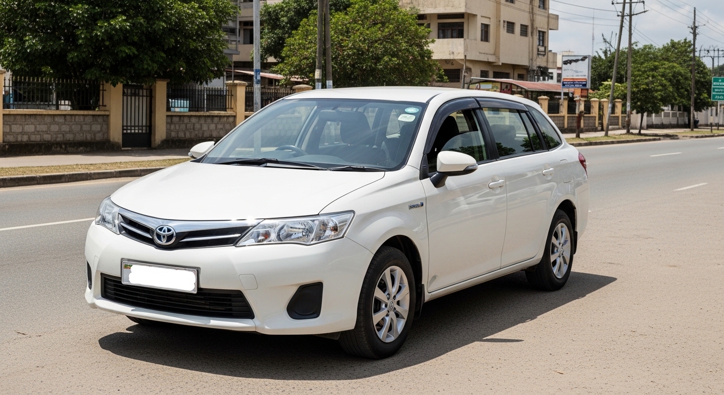 2014 Toyota Corolla (Fielder HV) — used car available in Tanzania