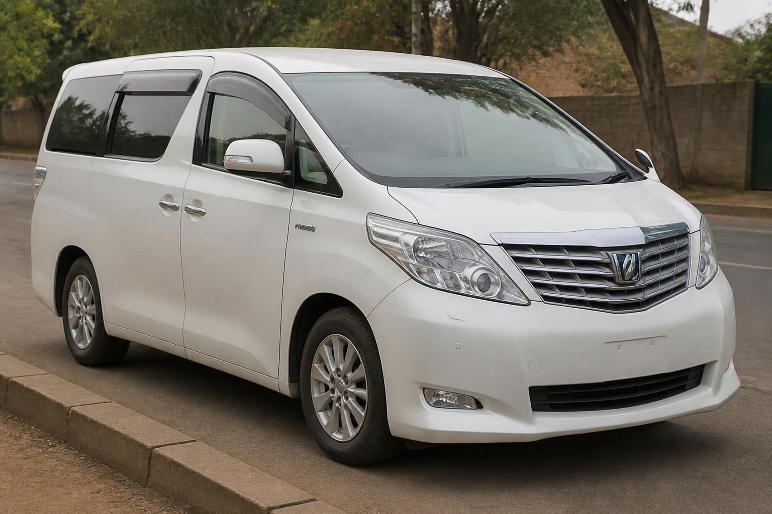 2012 Toyota Alphard — used car available in Malawi