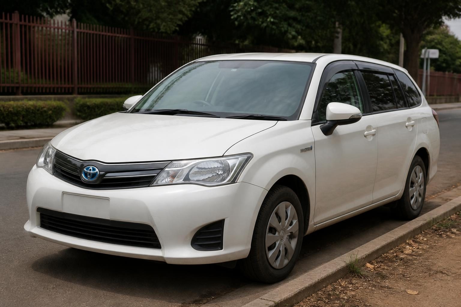 2014 TOYOTA corolla (FIELDER HYBRID G) — used car available in South Sudan