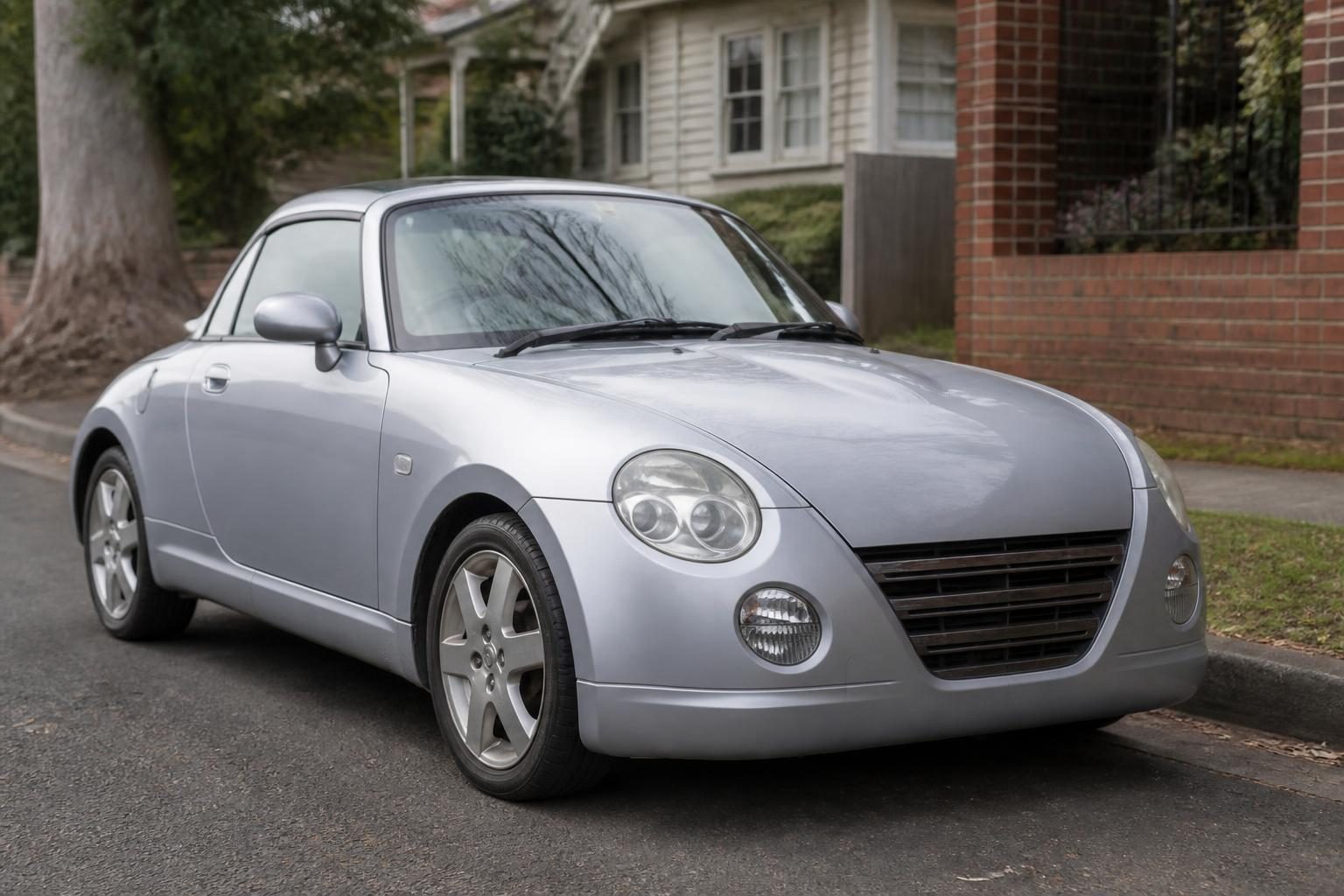 Daihatsu Copen LA400K two-seat convertible with electric folding metal roof — Japan-sourced kei sports car available to import to Australia