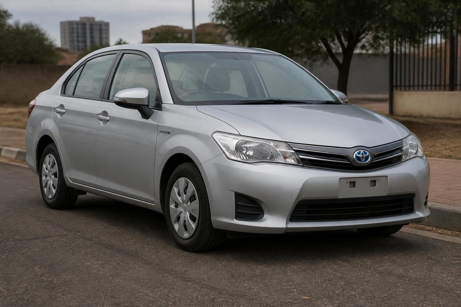 2015 Toyota Corolla Hybrid listing — body style to be confirmed
