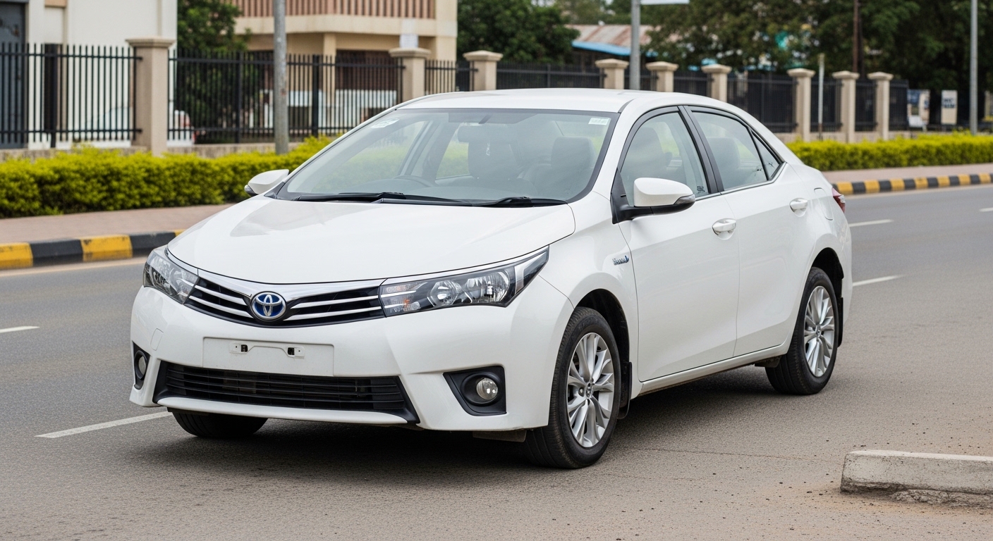 2015 TOYOTA corolla — used car available in Tanzania