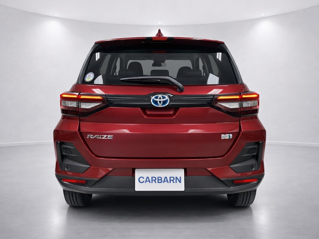 2022 Toyota Raize G rear exterior photo 2