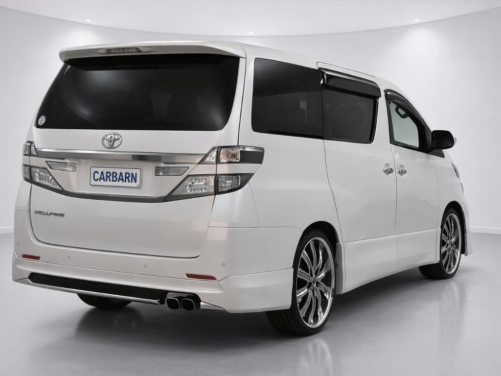 2013 Toyota Vellfire 2.4Z rear exterior photo 2