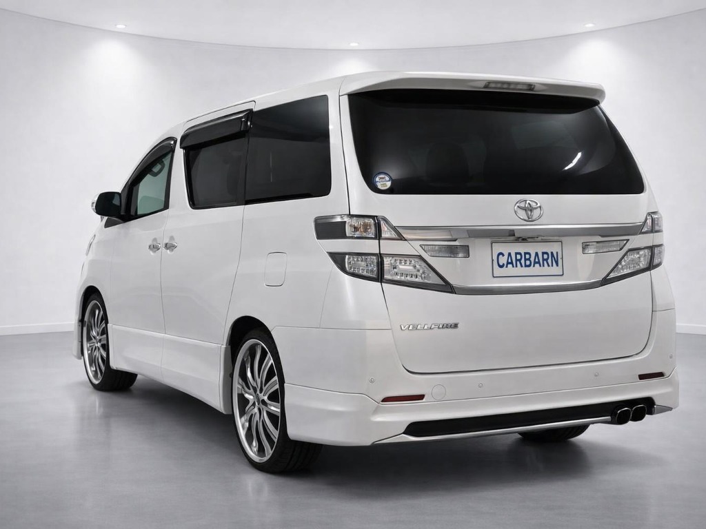 2013 Toyota Vellfire 2.4Z rear exterior