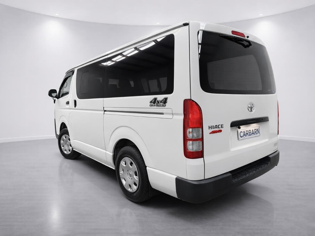 2018 Toyota Hiace DX 4WD rear exterior