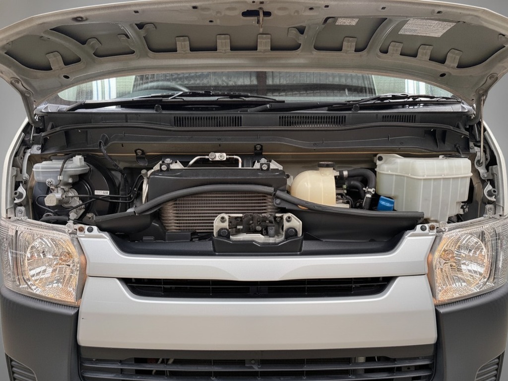 2018 Toyota Hiace DX 4WD engine bay