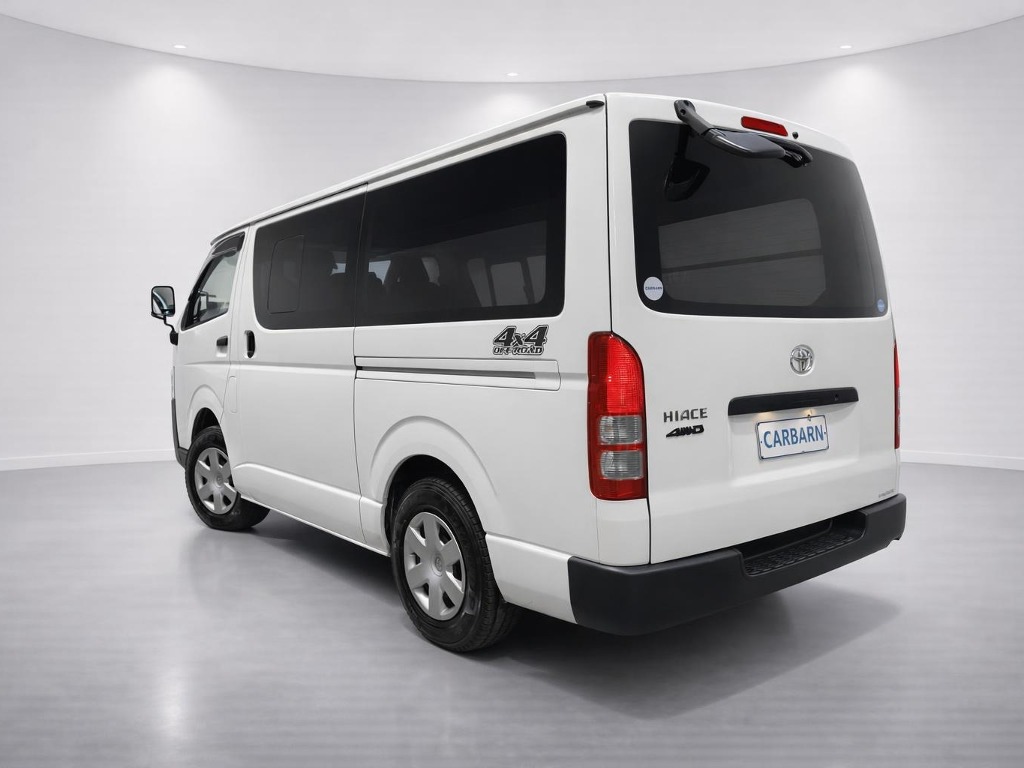 2019 Toyota Hiace DX 4WD rear exterior