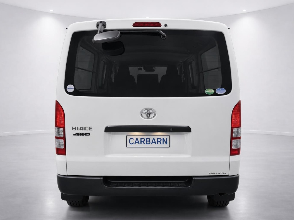2019 Toyota Hiace DX 4WD rear exterior photo 2