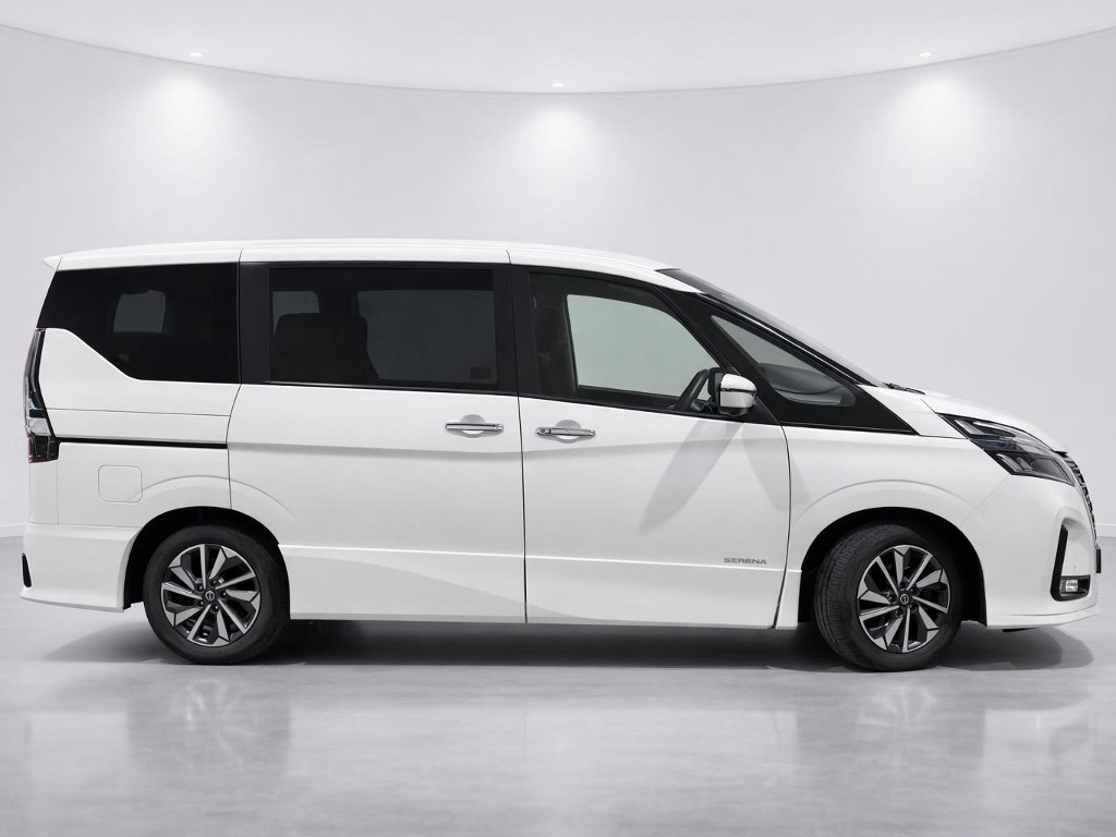 2021 Nissan Serena Highway Star V side exterior photo 3