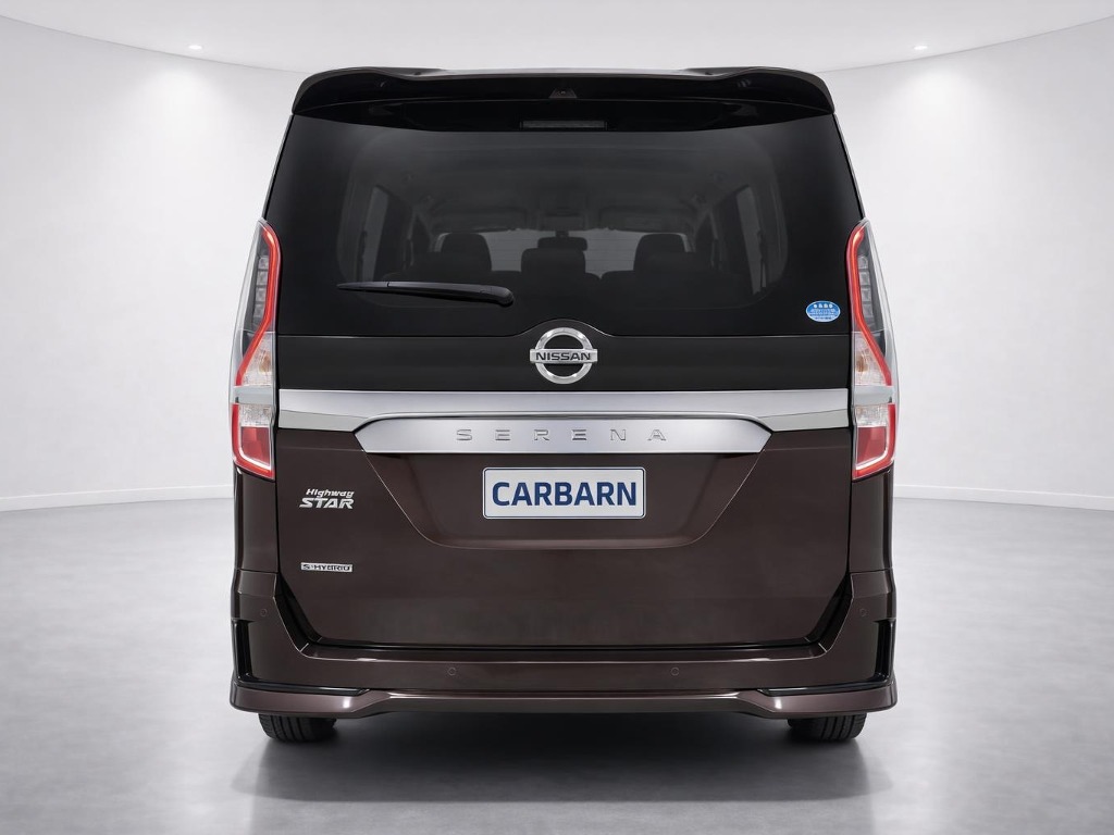 2021 Nissan Serena Highway Star V rear exterior photo 2