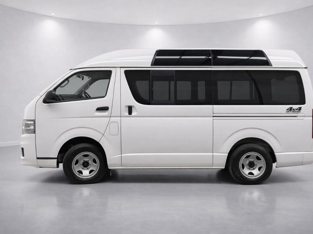 2012 Toyota Hiace 4WD side exterior