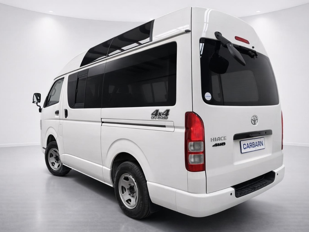 2012 Toyota Hiace 4WD rear exterior