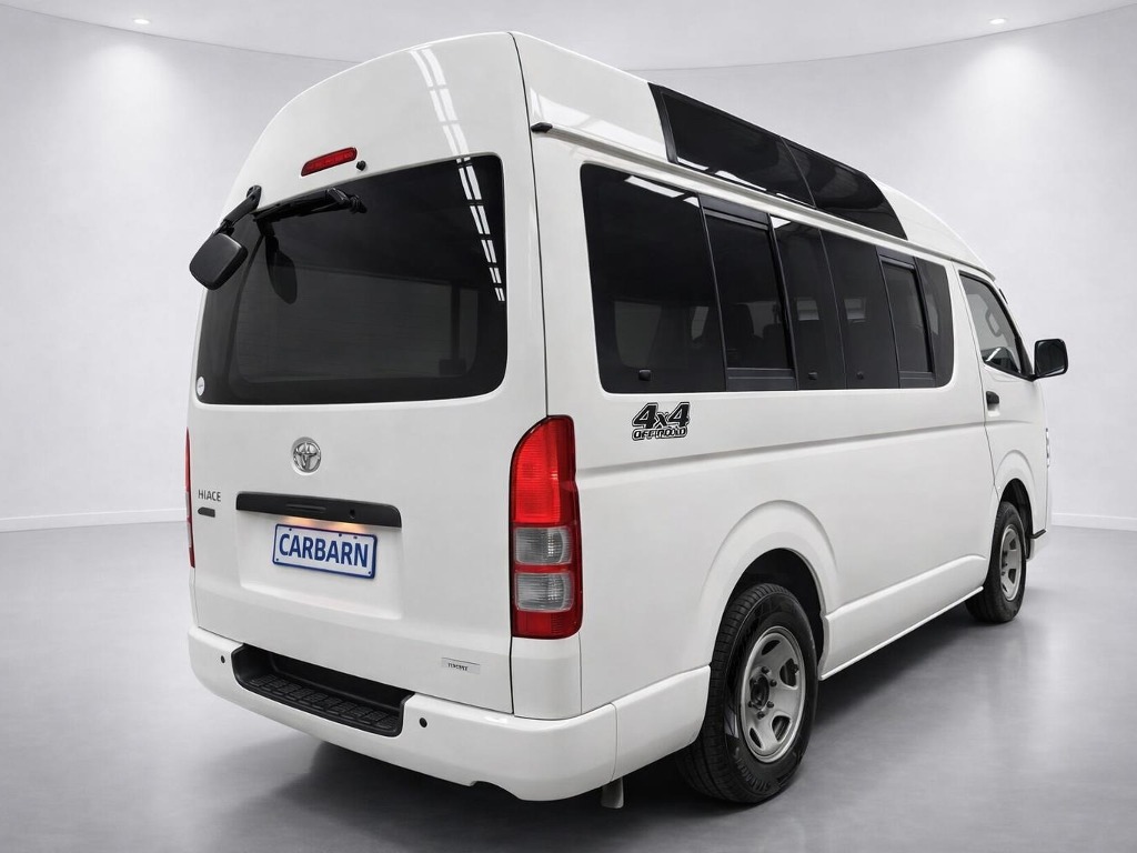 2012 Toyota Hiace 4WD rear exterior photo 3