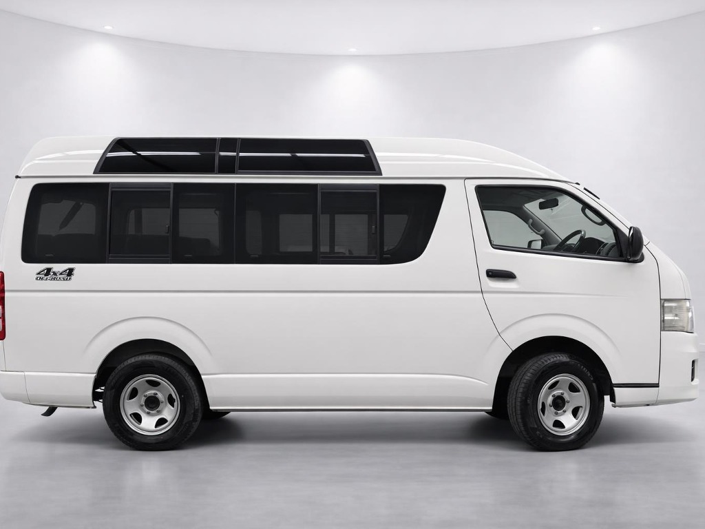 2012 Toyota Hiace 4WD side exterior photo 2