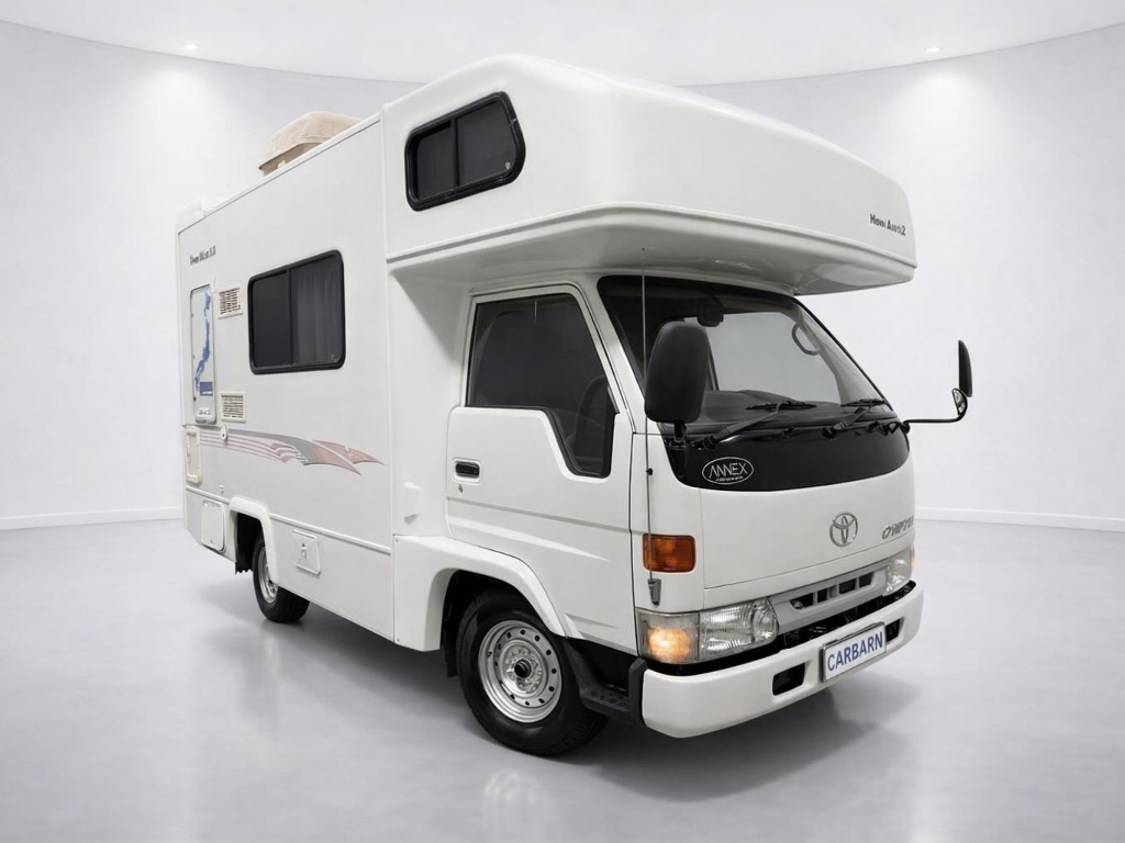 1999 Toyota Camroad Motorhome front exterior at Carbarn Lidcombe