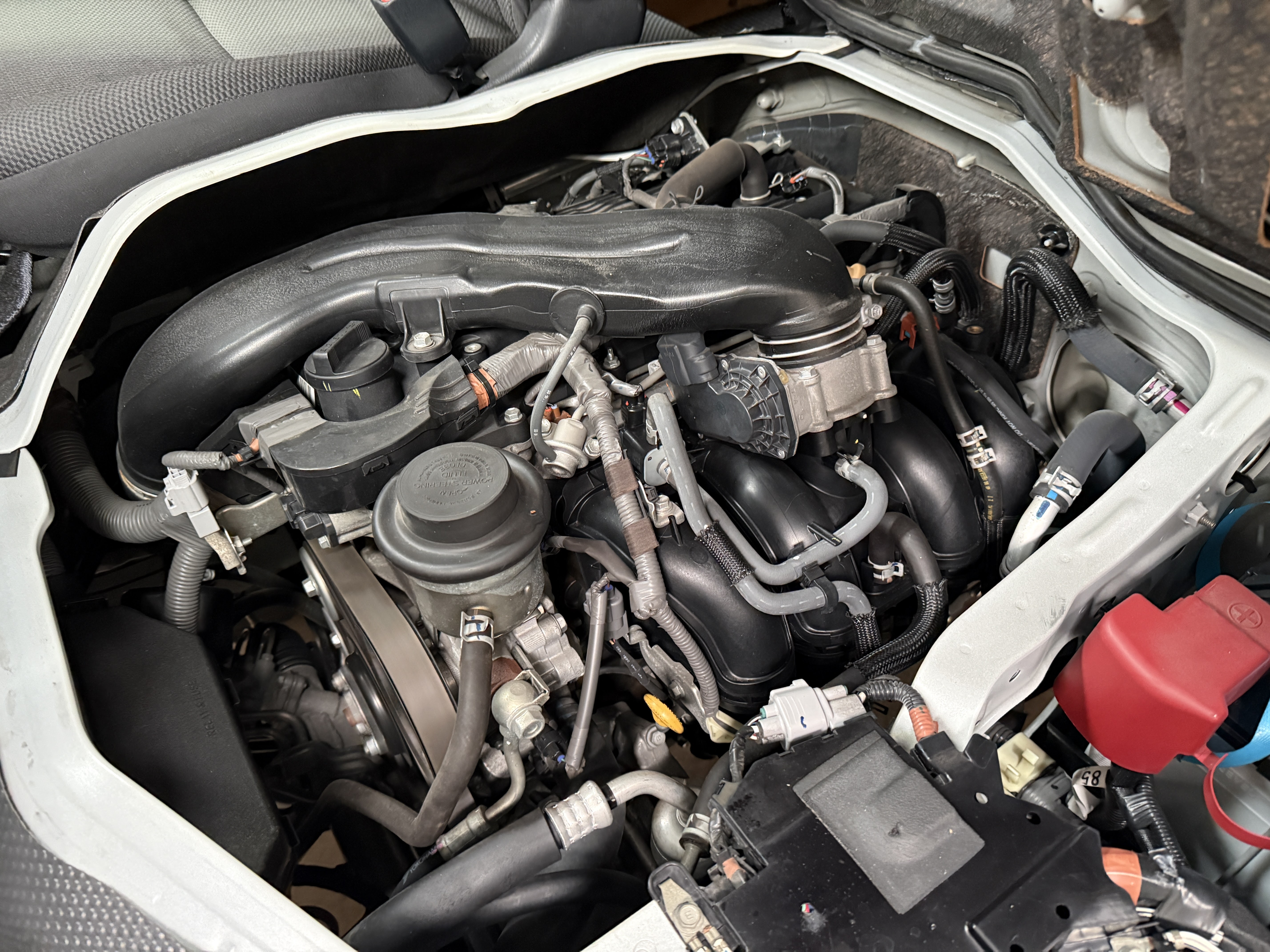 2020 Toyota Hiace DX engine bay
