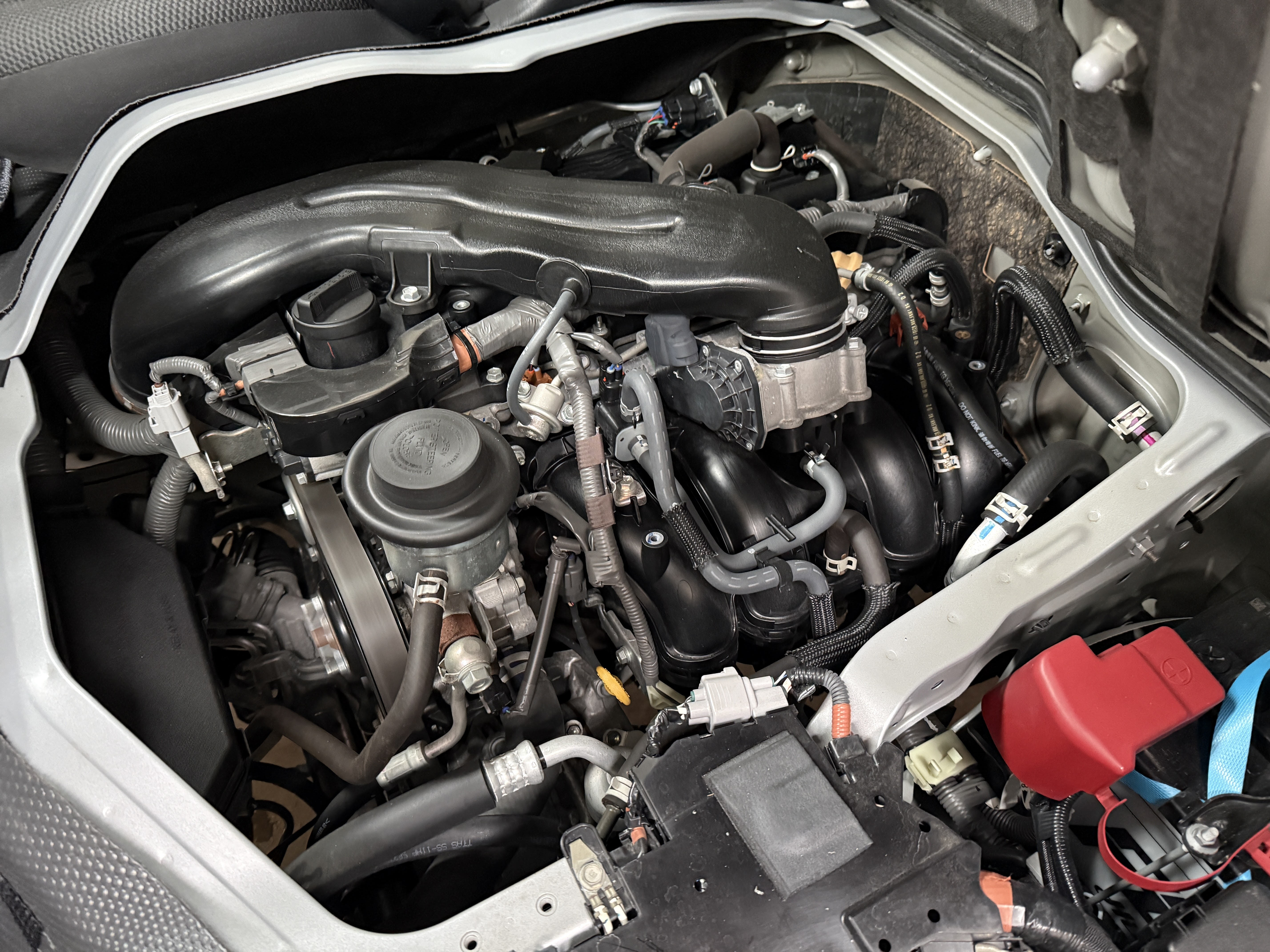 2021 Toyota Hiace DX GL Package engine bay
