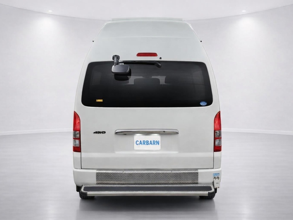 2013 Toyota Hiace DX rear exterior