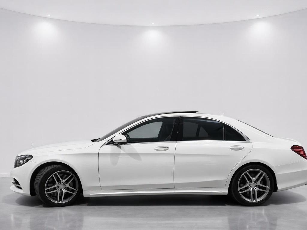 2014 Mercedes-Benz S-Class S 400HB Exclusive AMG side exterior