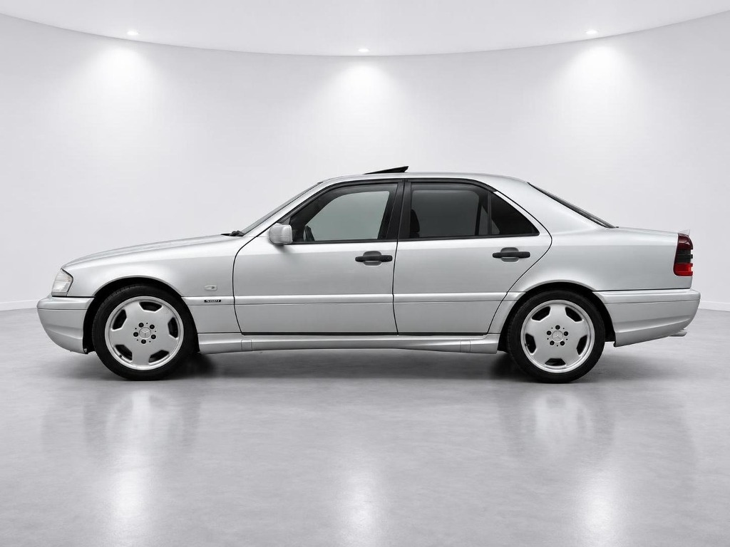 1998 Mercedes-Benz C43 AMG side exterior