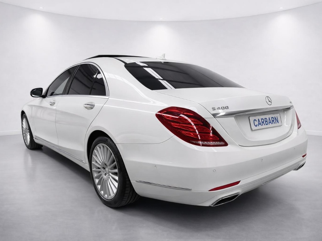 2014 Mercedes-Benz S-Class S400H Exclusive rear exterior