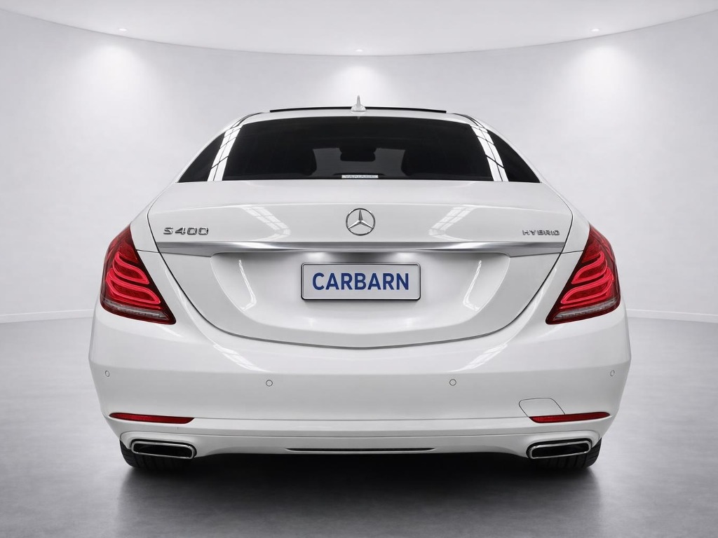 2014 Mercedes-Benz S-Class S400H Exclusive rear exterior photo 2