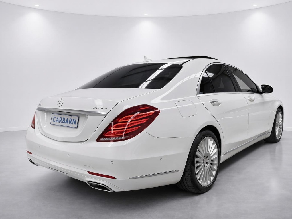 2014 Mercedes-Benz S-Class S400H Exclusive rear exterior photo 3