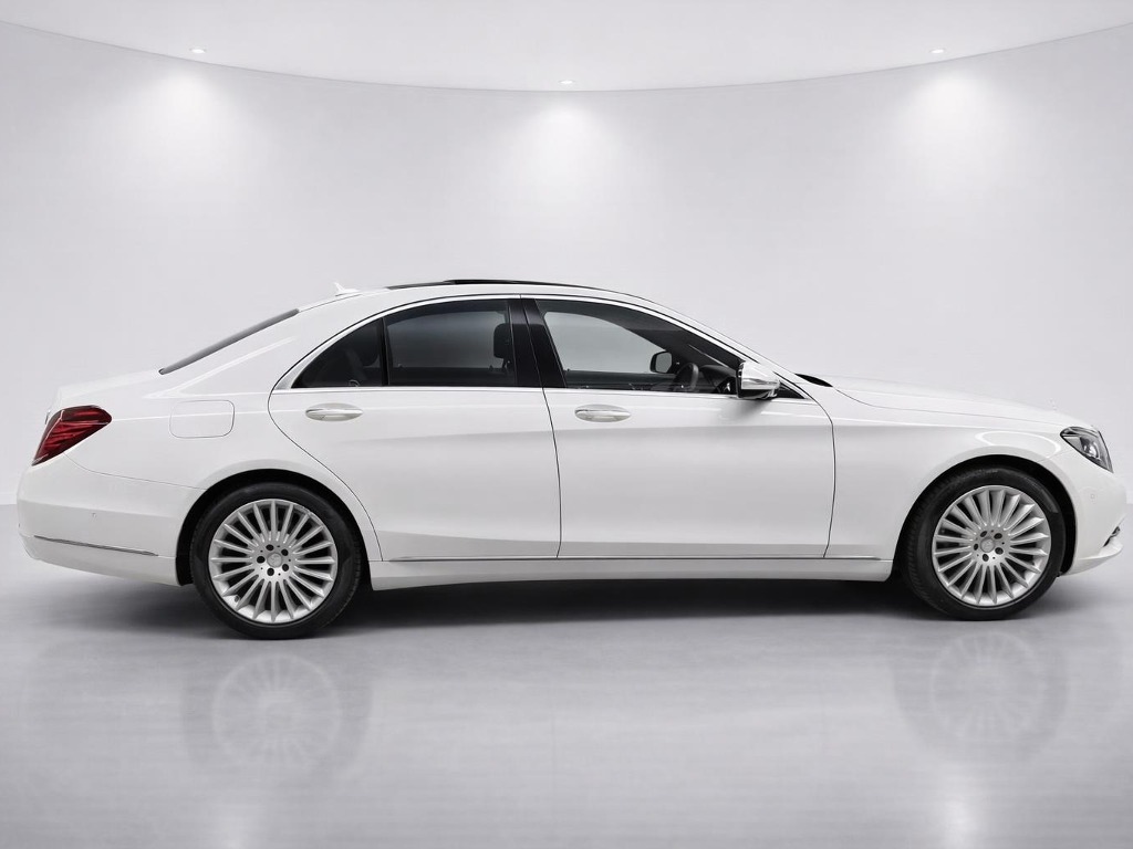 2014 Mercedes-Benz S-Class S400H Exclusive side exterior photo 2