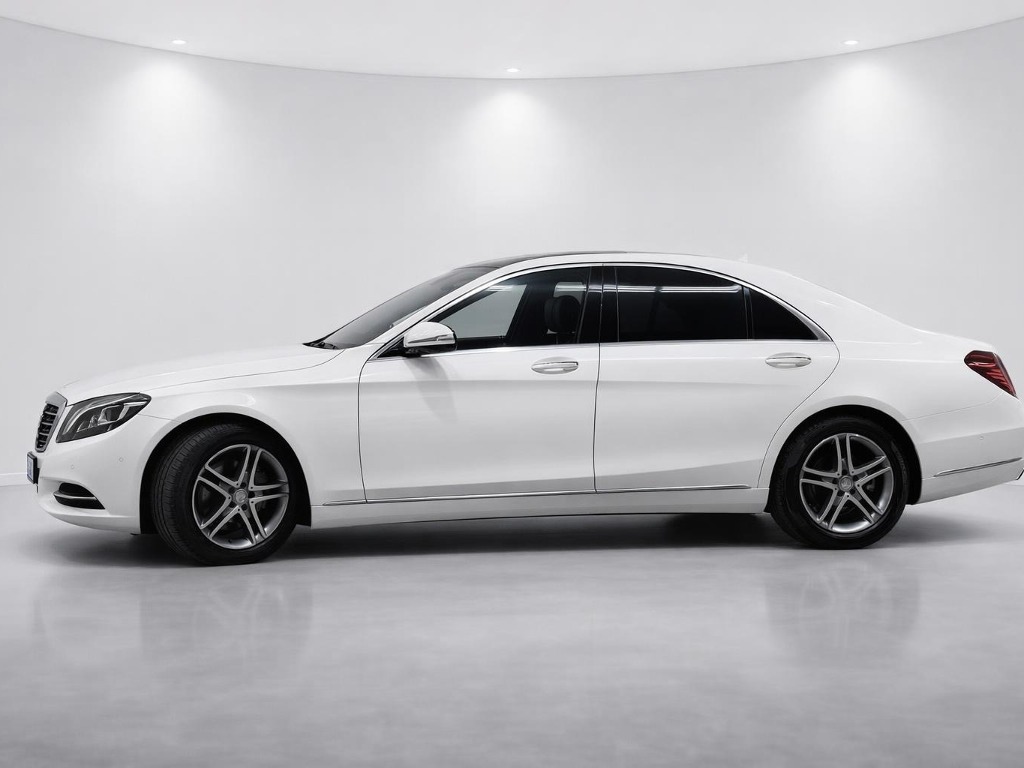 2014 Mercedes-Benz S-Class S400H side exterior