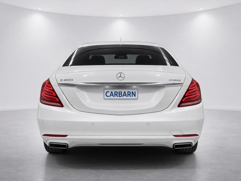 2014 Mercedes-Benz S-Class S400H rear exterior photo 2