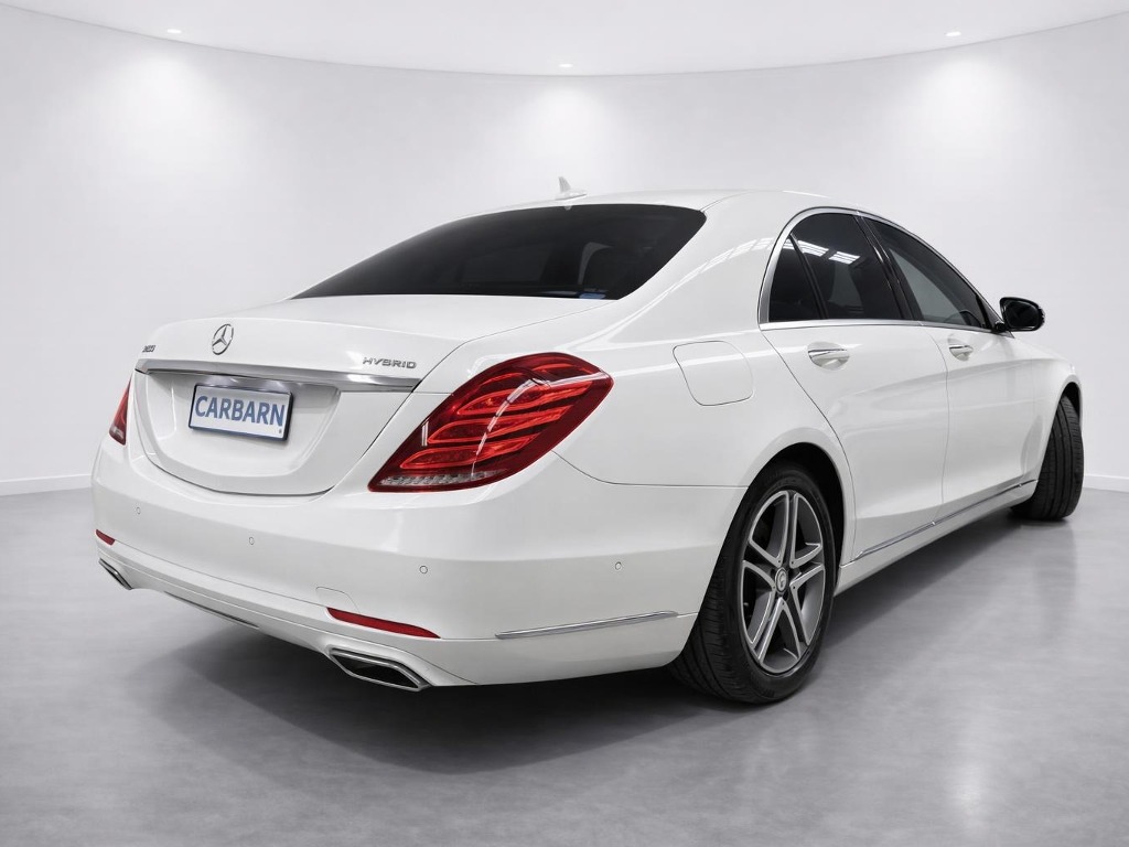 2014 Mercedes-Benz S-Class S400H rear exterior photo 3