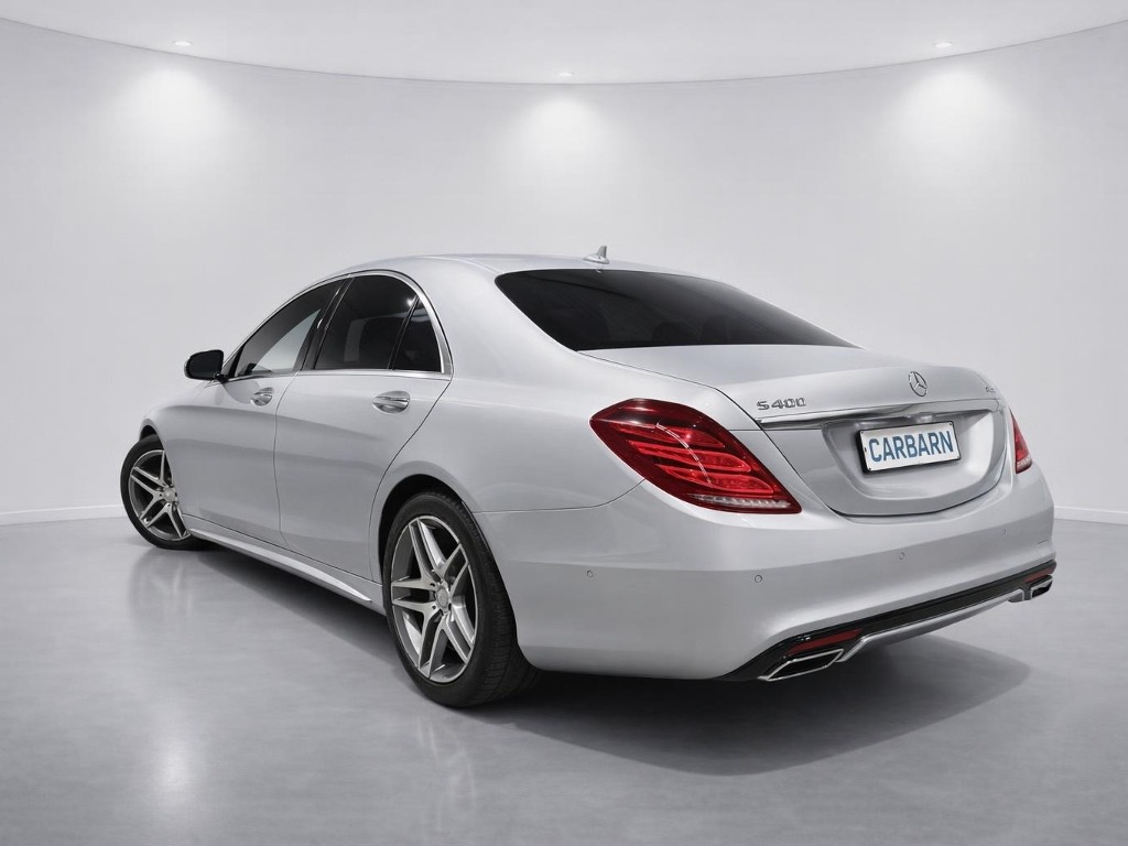 2014 Mercedes-Benz S-Class S400 Hybrid rear exterior