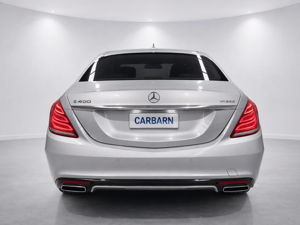 2014 Mercedes-Benz S-Class S400 Hybrid rear exterior photo 2