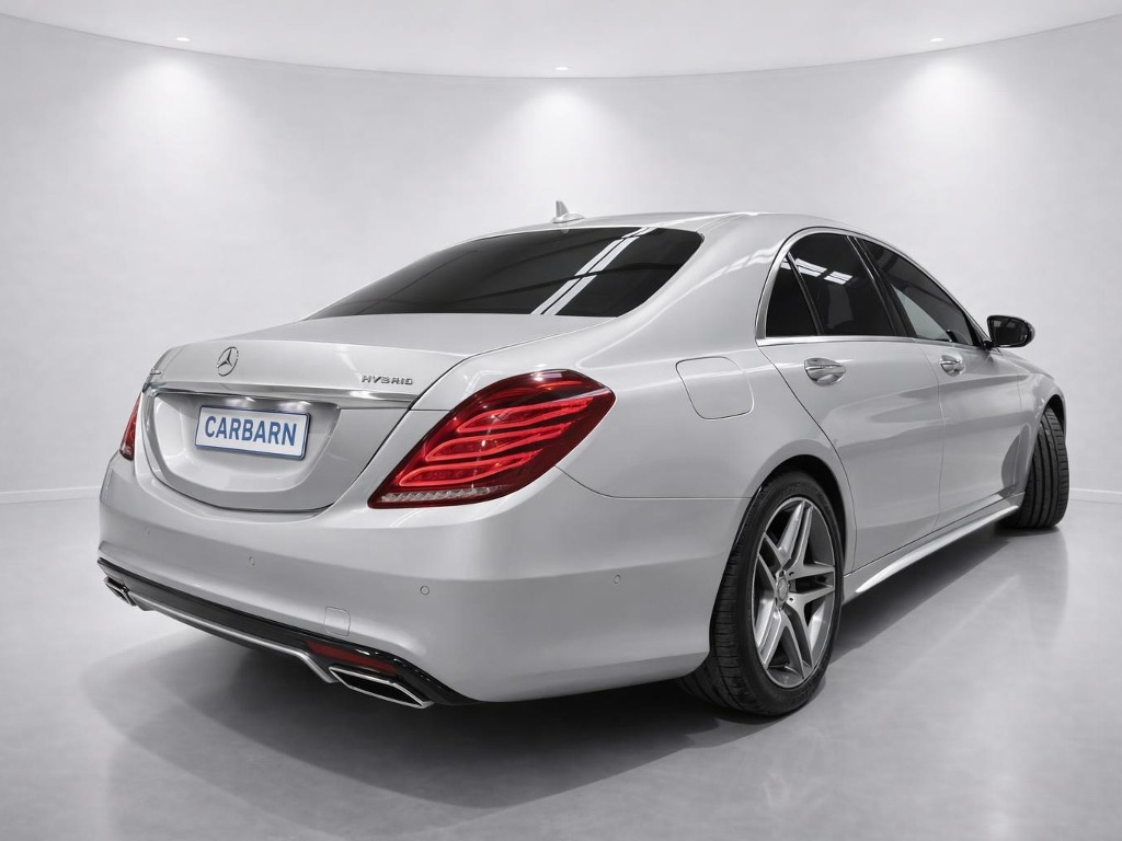 2014 Mercedes-Benz S-Class S400 Hybrid rear exterior photo 3