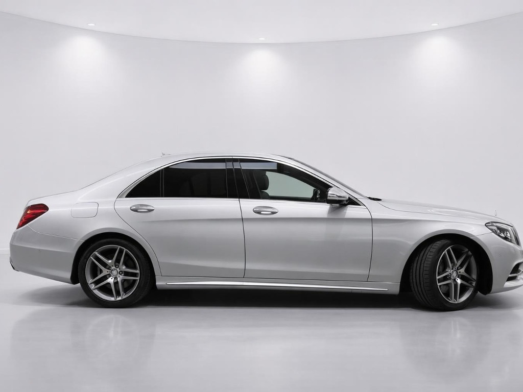 2014 Mercedes-Benz S-Class S400 Hybrid side exterior photo 2
