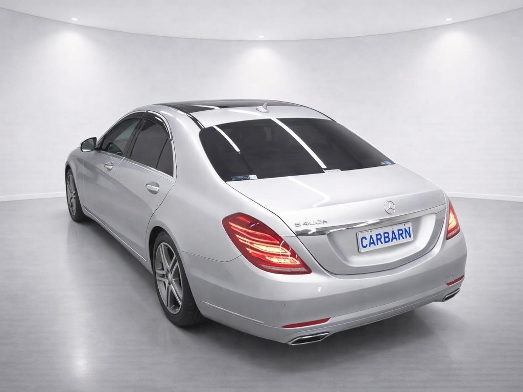 2016 Mercedes Benz S-Class S400H rear exterior