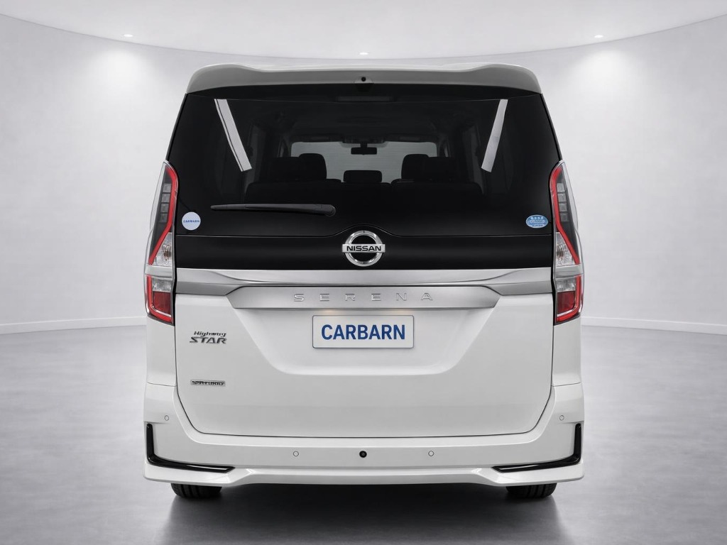 2021 Nissan Serena Highway Star V rear exterior photo 2