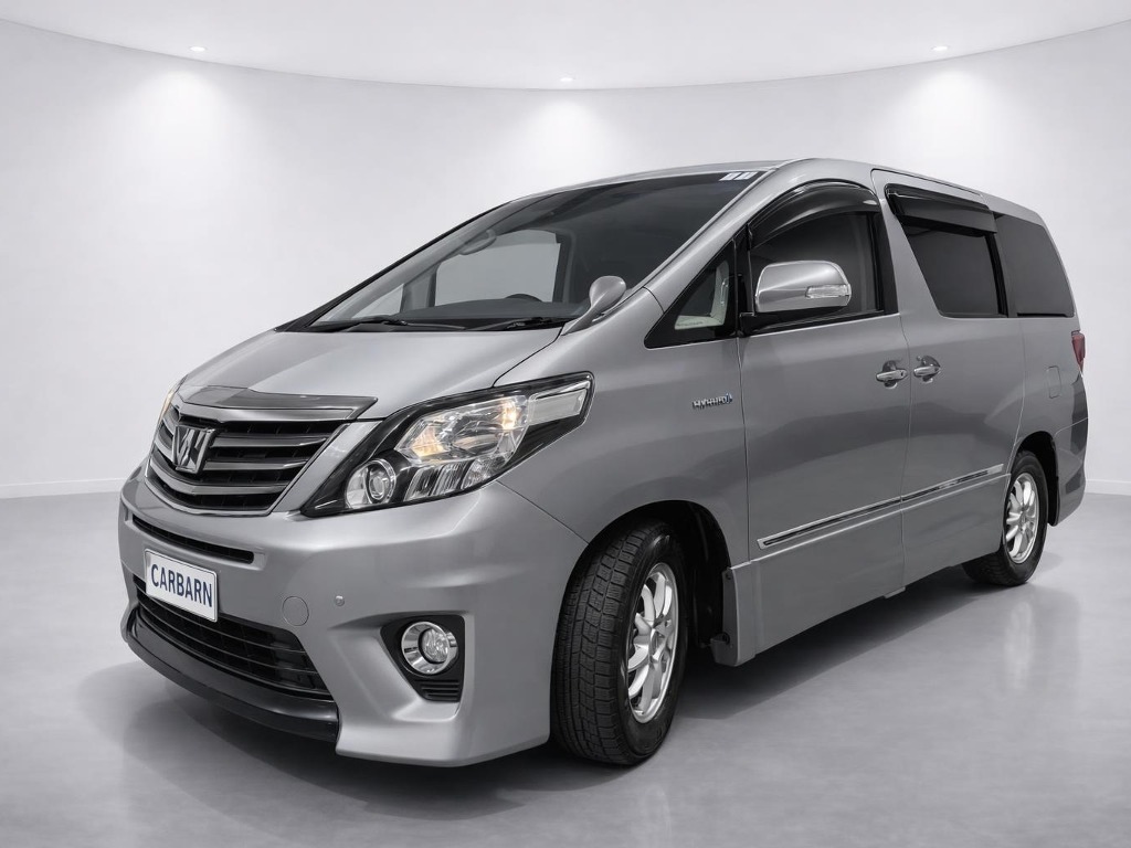 2012 Toyota Alphard Hybrid SR AWD front exterior at Carbarn Lidcombe photo 2