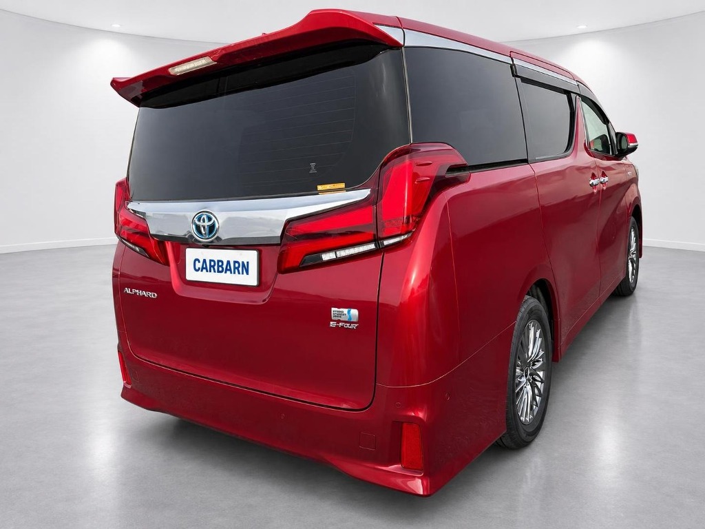 2021 Toyota Alphard SR Hybrid AWD rear exterior