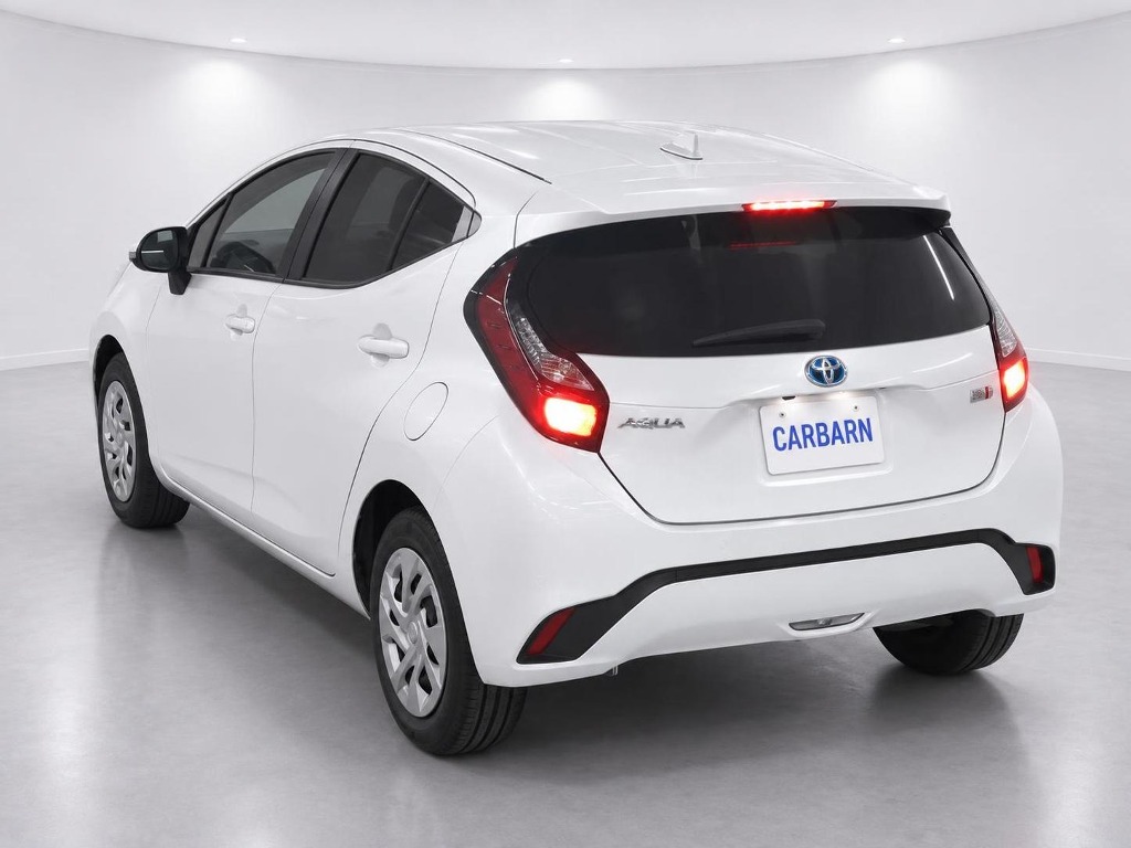 2022 Toyota Aqua Hybrid X rear exterior