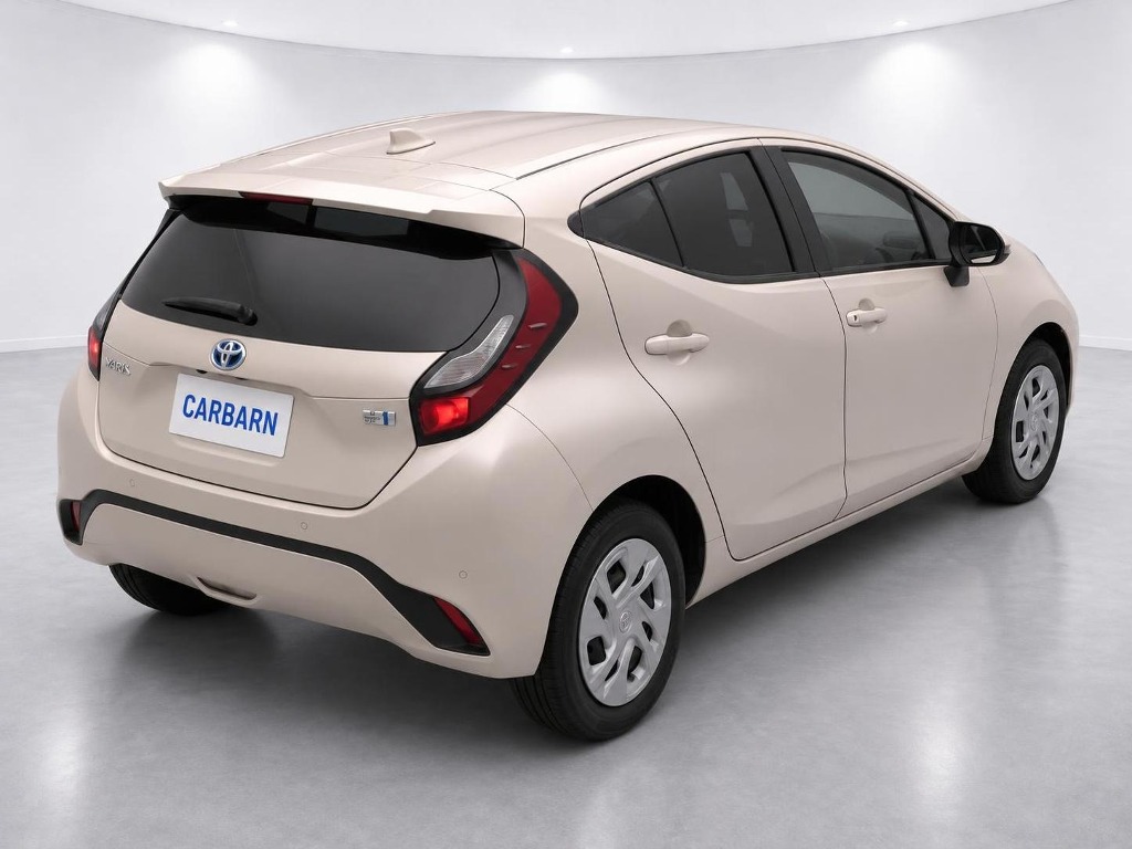 2022 Toyota Aqua X rear exterior photo 2
