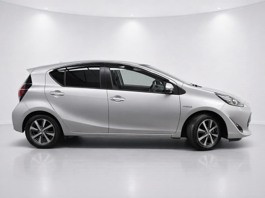 2019 Toyota Aqua Hybrid side exterior photo 2