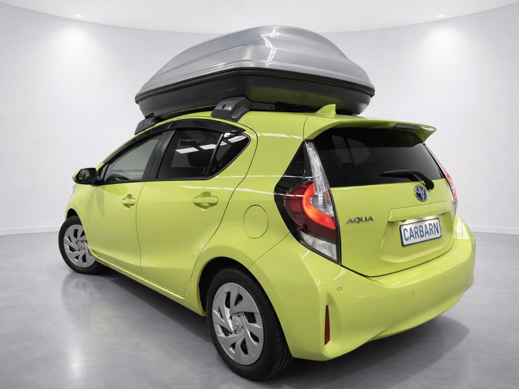 2021 Toyota Aqua S Hybrid rear exterior