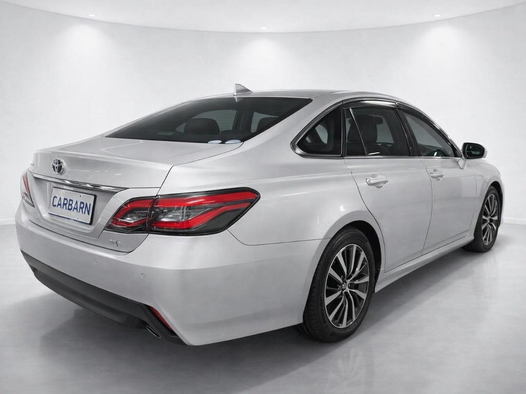 2019 Toyota Crown Hybrid S C Package rear exterior