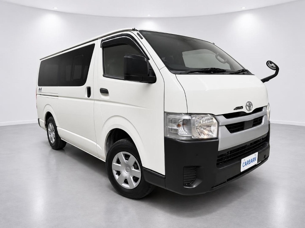 2024 Toyota Hiace DX 4WD front exterior at Carbarn Lidcombe